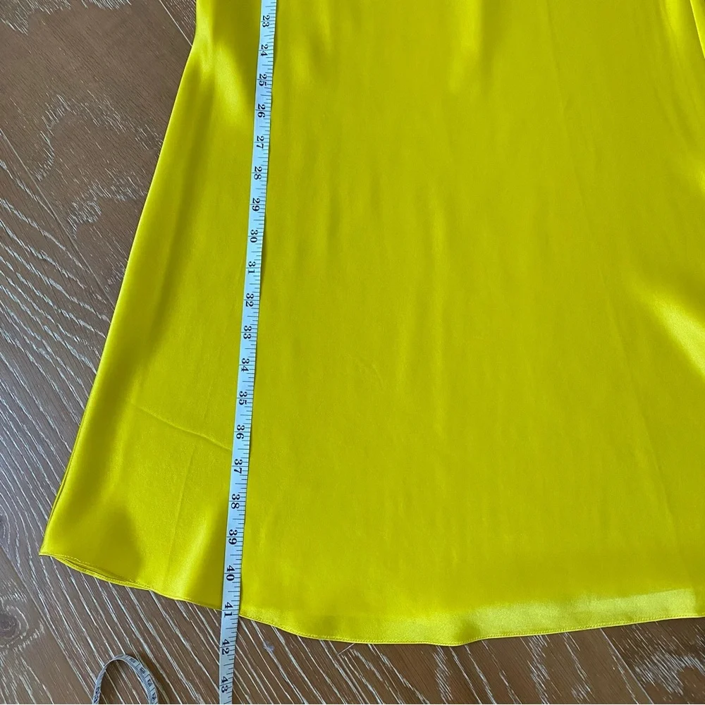 Price firm: Dannijo 100% Silk Daffodil Midi Slip Dress Size XS - Picture 11 of 12